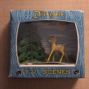 Vintage 1960 Disney tv scene Bambi